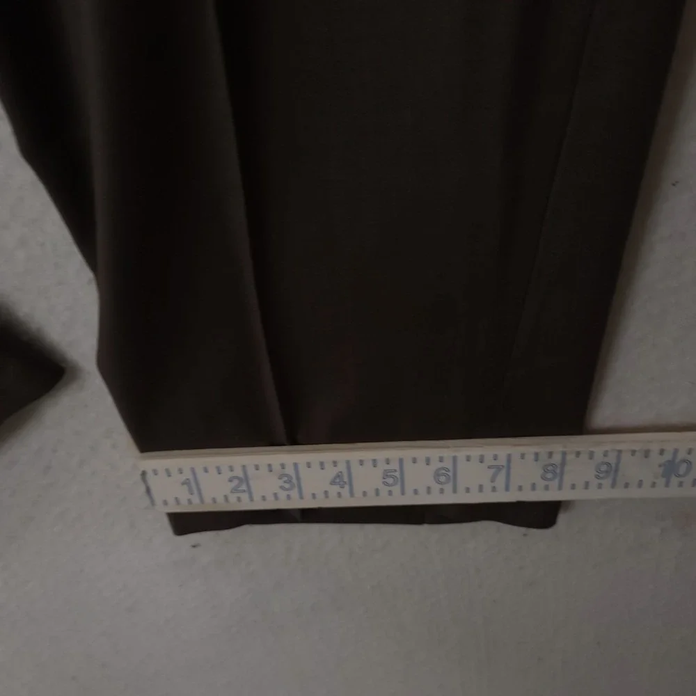 Canali Dress Pants Mens 38x30 Brown 100% Wool Flat Front Tailored Made in Italy